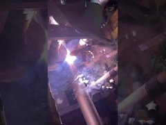 ステンレス鋼の溶接管の加工ライン